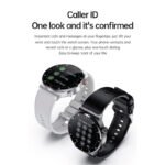 QW33 Health Fitness Round Smart Watch For Men and Women - Image 3